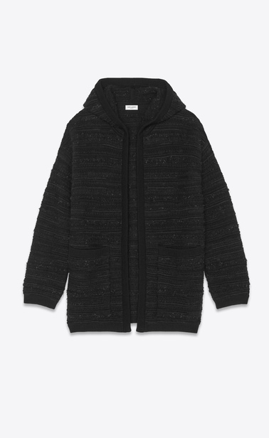 Knitted striped baja